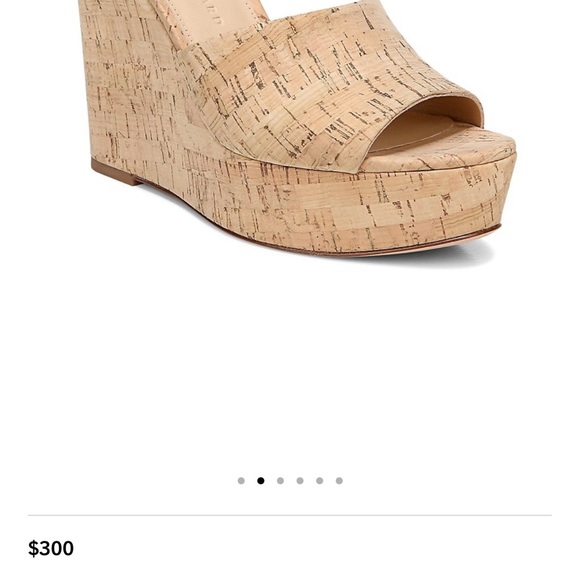 Veronica Beard Dali Cork Platform Wedge Mules - Picture 5 of 16